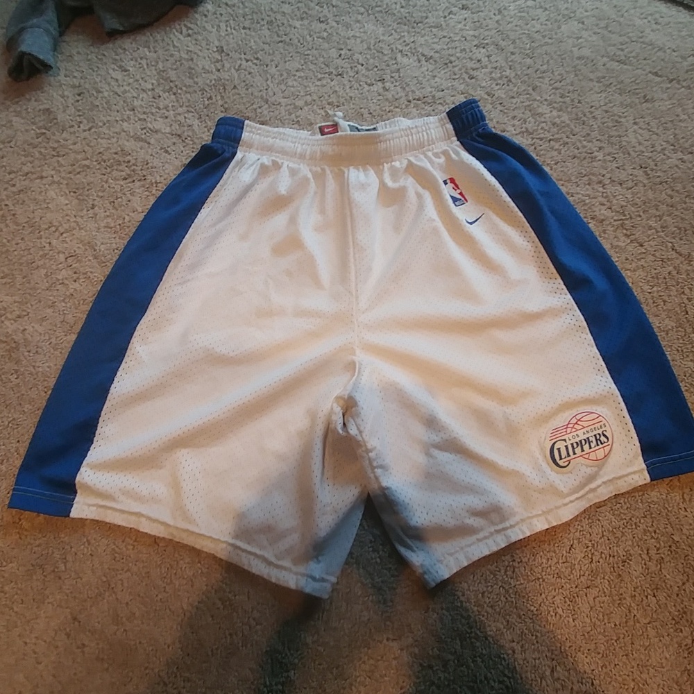 L.A Clippers Nike basketball shorts